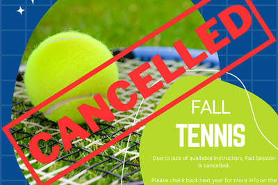 Fall 2023 Tennis CANCELLED